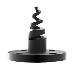 Spiral Nozzle with Flange