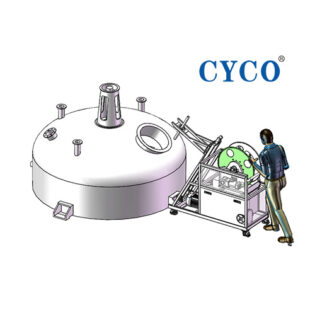 Mobile Smart Cleaning Cart for Reactors