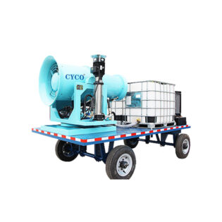 Trailer-Towed Mist Spray Cannon