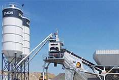 Mixed concrete plant